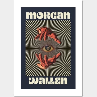 Hand Eyes Morgan Wallen Posters and Art